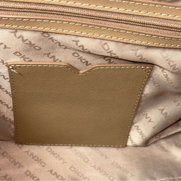 DKNY Women’s Carmel Saffiano Leather Doctor Satchel Bag - Picture 9 of 12